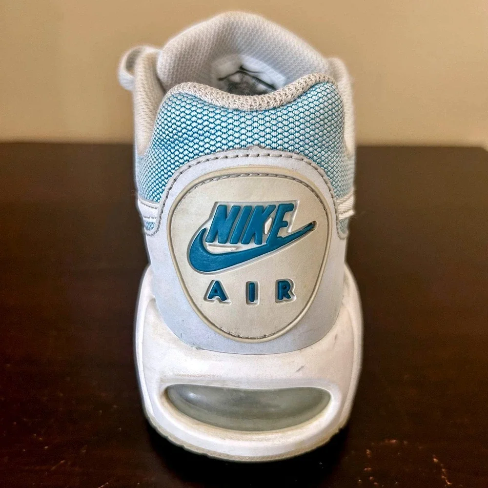 Nike Air Max Ivo Womens Sneakers‎ Light Grey Aqua Blue White Low Top Shoes